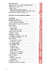 Preview for 5 page of Epson LQ-1000 - Impact Printer User Manual