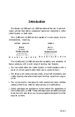 Preview for 11 page of Epson LQ-1000 - Impact Printer User Manual