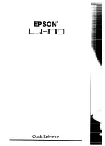 Предварительный просмотр 304 страницы Epson LQ-1010 User Manual