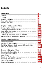 Preview for 6 page of Epson LQ-1050 User Manual