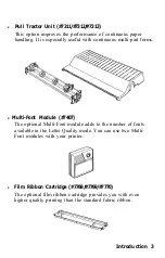 Preview for 11 page of Epson LQ-1050 User Manual