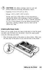 Preview for 29 page of Epson LQ-1050 User Manual