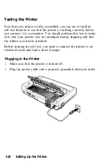 Preview for 32 page of Epson LQ-1050 User Manual