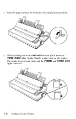 Preview for 34 page of Epson LQ-1050 User Manual