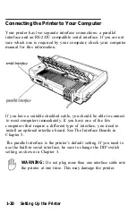 Preview for 44 page of Epson LQ-1050 User Manual