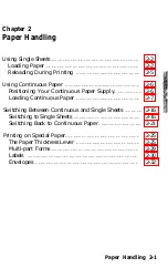 Preview for 49 page of Epson LQ-1050 User Manual