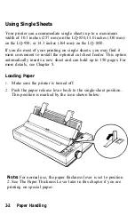 Preview for 50 page of Epson LQ-1050 User Manual