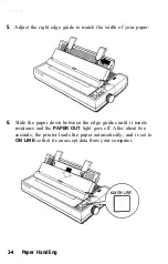 Preview for 52 page of Epson LQ-1050 User Manual