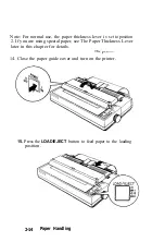 Preview for 62 page of Epson LQ-1050 User Manual