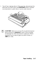 Preview for 65 page of Epson LQ-1050 User Manual