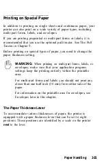 Preview for 73 page of Epson LQ-1050 User Manual