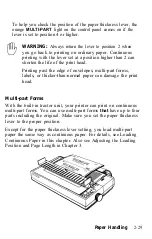 Preview for 77 page of Epson LQ-1050 User Manual