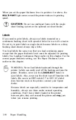 Preview for 78 page of Epson LQ-1050 User Manual