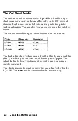 Preview for 154 page of Epson LQ-1050 User Manual