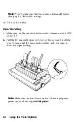 Preview for 164 page of Epson LQ-1050 User Manual