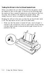 Preview for 168 page of Epson LQ-1050 User Manual