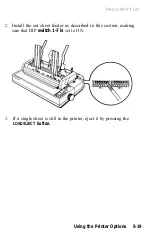 Preview for 175 page of Epson LQ-1050 User Manual