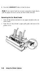 Preview for 180 page of Epson LQ-1050 User Manual