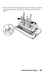 Preview for 181 page of Epson LQ-1050 User Manual