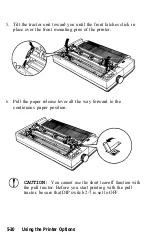 Preview for 186 page of Epson LQ-1050 User Manual