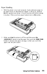 Preview for 187 page of Epson LQ-1050 User Manual