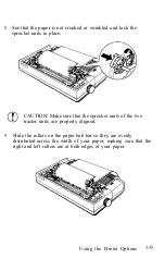 Preview for 191 page of Epson LQ-1050 User Manual