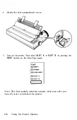 Preview for 202 page of Epson LQ-1050 User Manual