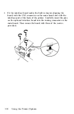 Preview for 214 page of Epson LQ-1050 User Manual