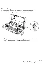 Preview for 219 page of Epson LQ-1050 User Manual