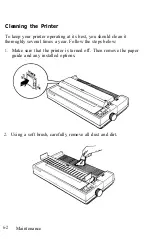 Preview for 224 page of Epson LQ-1050 User Manual