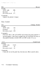 Preview for 301 page of Epson LQ-1050 User Manual