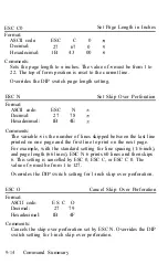 Preview for 303 page of Epson LQ-1050 User Manual