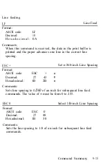 Preview for 304 page of Epson LQ-1050 User Manual