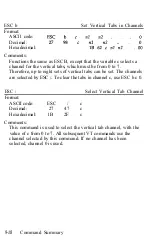 Preview for 307 page of Epson LQ-1050 User Manual