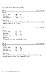 Preview for 313 page of Epson LQ-1050 User Manual