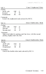 Preview for 318 page of Epson LQ-1050 User Manual