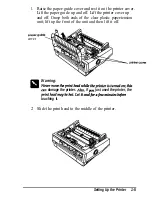 Предварительный просмотр 25 страницы Epson LQ-1070+ User Manual