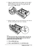 Предварительный просмотр 27 страницы Epson LQ-1070+ User Manual