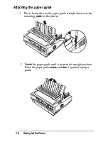 Предварительный просмотр 28 страницы Epson LQ-1070+ User Manual