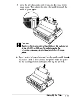 Предварительный просмотр 31 страницы Epson LQ-1070+ User Manual