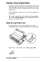 Предварительный просмотр 36 страницы Epson LQ-1070+ User Manual