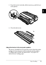 Preview for 31 page of Epson LQ-2090 Reference Manual