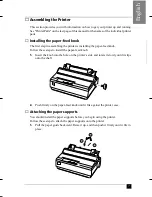 Preview for 7 page of Epson LQ-300 - Impact Printer Quick Start Manual