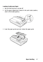 Preview for 55 page of Epson LQ-860 - Impact Printer User Manual