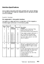 Предварительный просмотр 248 страницы Epson LQ-860 - Impact Printer User Manual