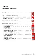 Предварительный просмотр 257 страницы Epson LQ-860 - Impact Printer User Manual