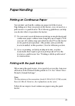 Preview for 15 page of Epson LX-1170+II User Manual