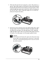 Preview for 17 page of Epson LX-1170+II User Manual