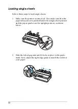 Preview for 32 page of Epson LX-1170+II User Manual