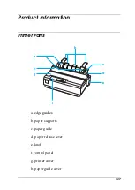 Preview for 127 page of Epson LX-1170+II User Manual